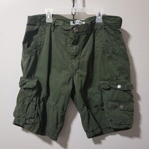 Black Canyon Outfitters Cargo Green Shorts Men's 36